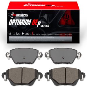 Jaguar X-Type Brake Pads - Rear - R1 Concepts - Optimum OE - `01-`04